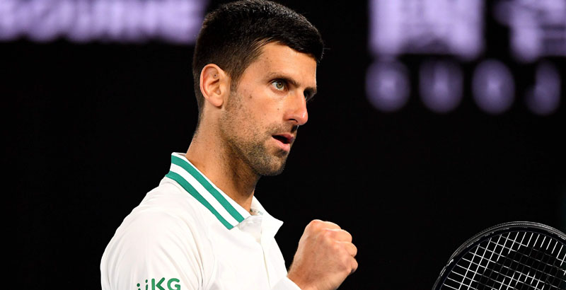 Djokovic’s stunning cross-angle shot, 300 Grand Slam wins