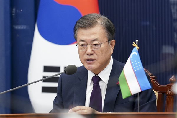 President of Uzbek “Friend and Brother”-President Moon “Brother’s Country”