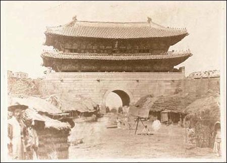 1900년대 숭례문의 모습. 