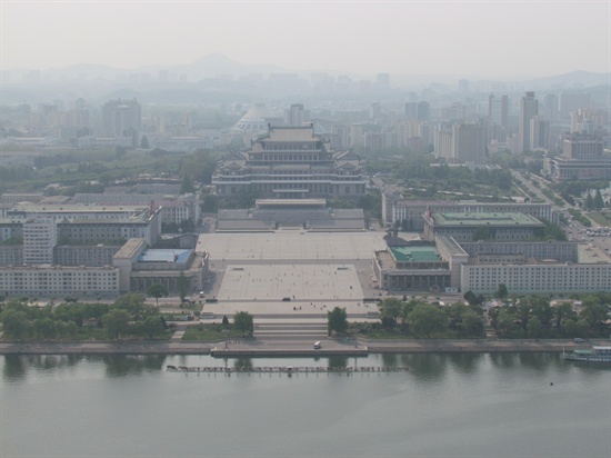 김일성 광장의 모습