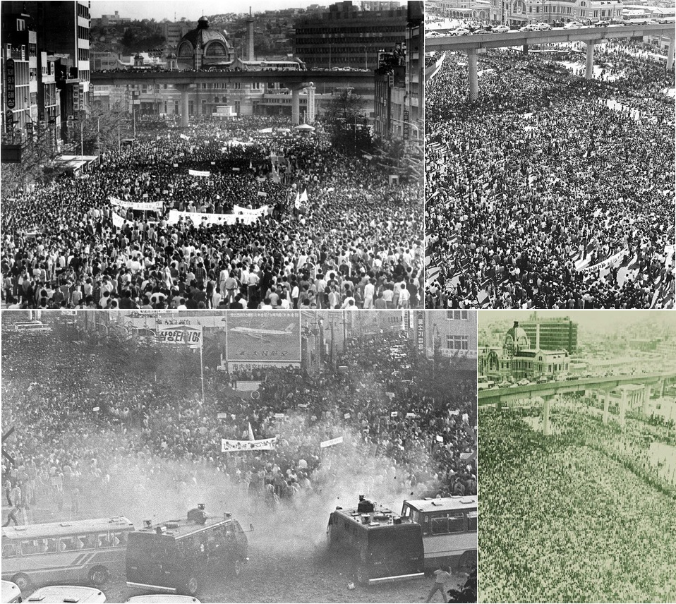 1980년 5월 15일 대학생들이 계엄해제를 외치며 각 학교마다 교문을 뚫고 서울역으로 집결했다. 총집결한 그 날 ‘서울의 봄’ 시위는 그 절정에 이르렀다.