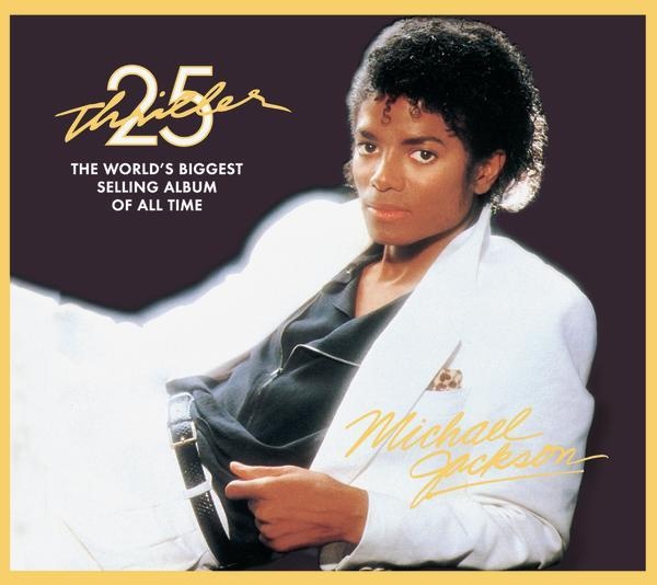  1982년에 발표된 마이클 잭슨 최고의 음반 Thriller 표지