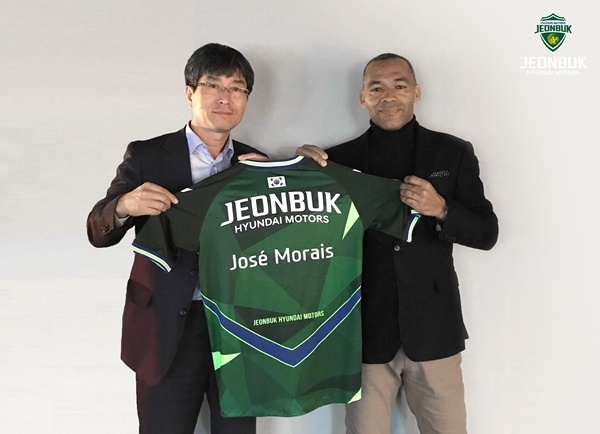     JOE MORIIS, who has been named new head coach of Jeonbuk Hyundai Motors. 