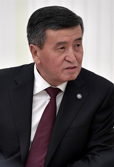 소론바이 키르기스스탄 대통령.