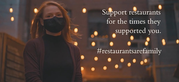  '레스토랑 없는 삶을 상상해보세요' 캠페인