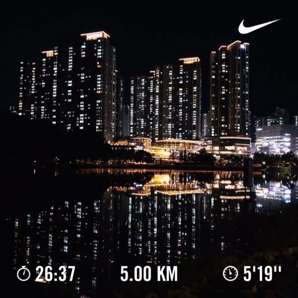 동탄호수공원 육퇴런(Run), 야간런(Run) 육아 퇴근하고 야간에 동탄 호수공원 달리기