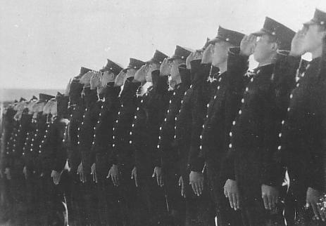 1942년 11월 촬영된 '요카렌'의 모습. 마이니치신문사에서 발간한 '쇼와사 제10권 태평양 전쟁 개전' 수록. 