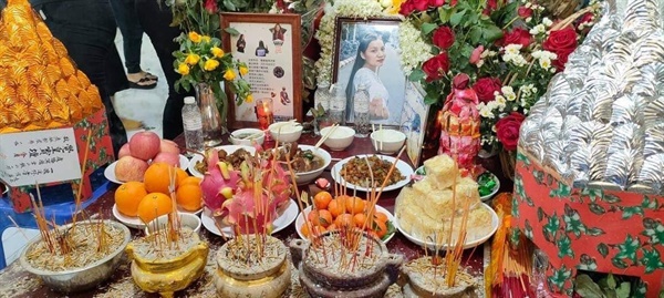  미얀마 4일 태권소녀 19세 마째신 장례식