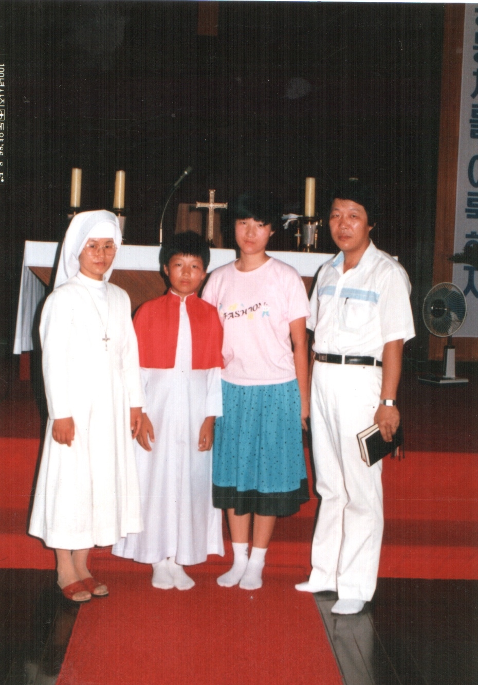  독실한 가톨릭 신자였던 박승희 열사는 목포에서 중고등학생 시절 성당 레지오 활동을 열심히 했다.