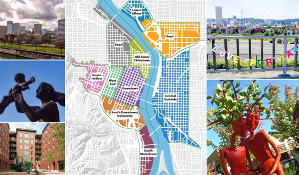 미국 포틀랜드는 2035년의 미래 도시상을 만들기 위해서 시민들과 함께 하고 있다. 프로젝트 이름은 '센트럴시티 2035'.