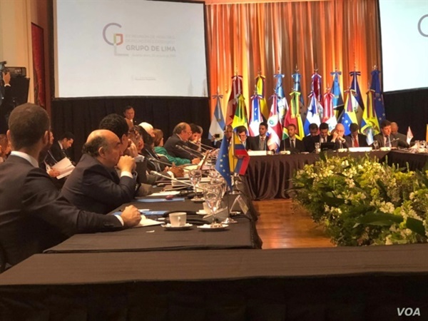 리마 그룹은 베네수엘라 문제를 해결하는 것을 목표로 만들어졌으나 지금은 사실상 붕괴수순을 밟고 있다.