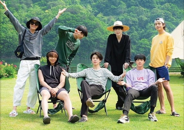 BTS 편안한 힐링 여행을 예능으로 촬영한 소년들
