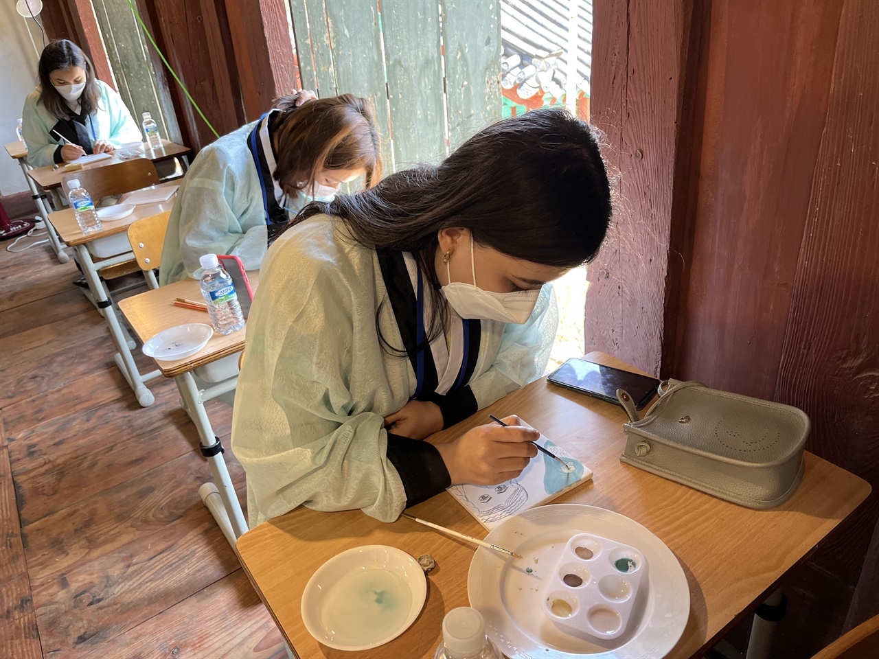 중앙아시아 유학생의 한국 문화체험