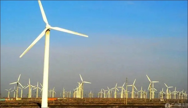 중국 투루판 풍력발전기