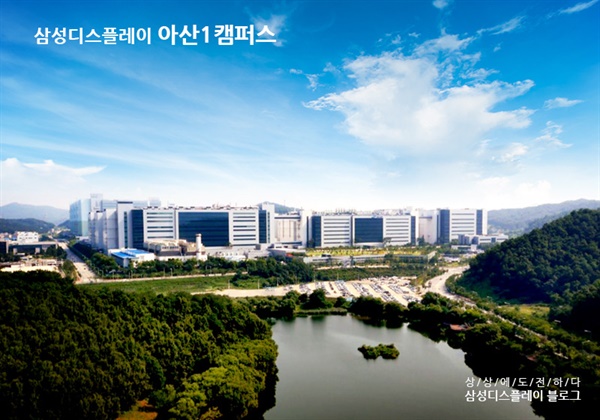 삼성디스플레이 아산1캠퍼스.