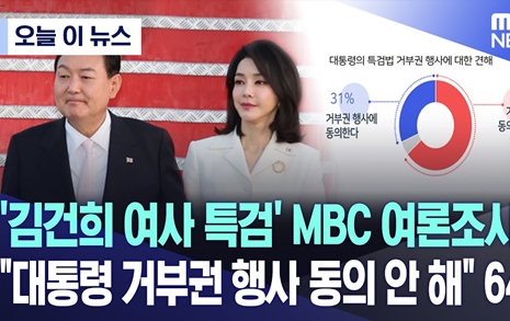 "김건희특검' 여론조사, 여당에 불리"... 선방위, MBC에 행정지도