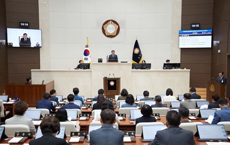 용인시의회, 임시회... 예산안 및 20개 안건 처리