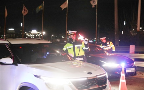경기 광주경찰서, 주·야간 음주운전 근절 단속 강화