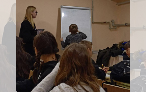 우크라 학생들의 지하 수업... 그들이 익힌 슬픈 생존방식