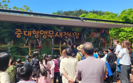 "전날 설레 잠 못잤어요"... 울산대공원 동물원 초대받은 아이들