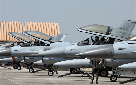 공군, F-35A 등 60대 동원 '소링 이글' 훈련 시작