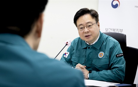조규홍 장관 "의대 증원 2천명 자료 미리 배포? 전혀 사실 아냐"