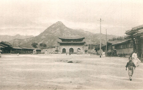 6월 21일 새벽 경복궁을 점령한 일본군