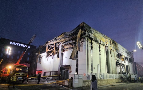 외신, 화성 공장 화재 보도... "한국, 치명적 산업재해 계속"