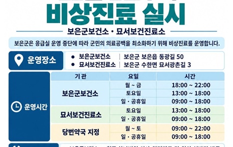 보은 유일 응급실 중단…하나병원 원격진료로 공백 메운다