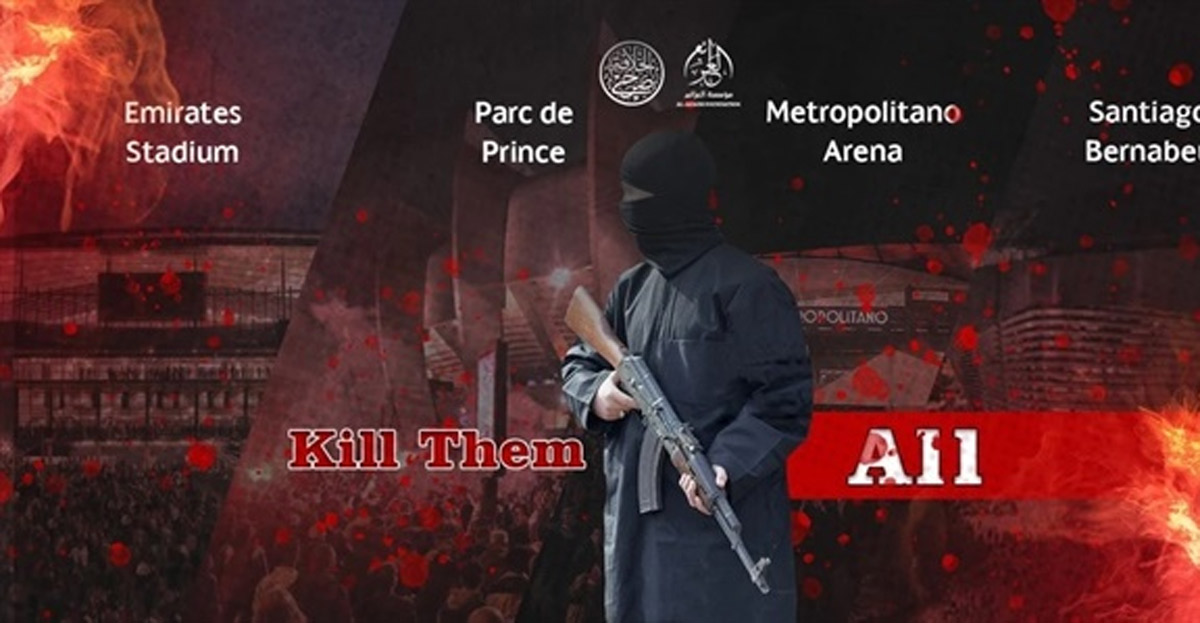 L’EI menace d’attentat terroriste contre le stade de la Ligue des champions européenne… “Tuez tout le monde”