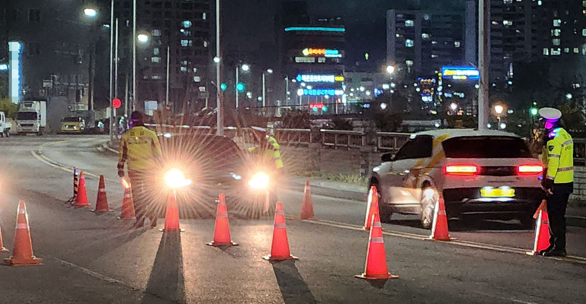 음주운전 단속부서 경찰관, 사고냈다가 ‘음주 들통’