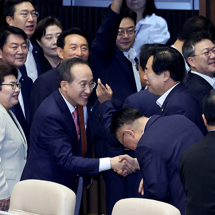 교섭단체 대표연설 나선 추경호