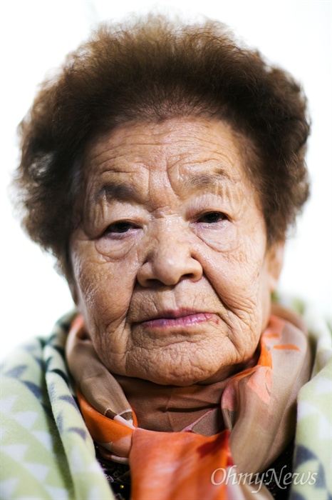  일본군 위안부 피해자 김군자(90) 할머니