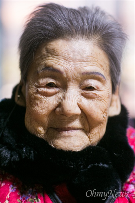  일본군 위안부 피해자 김순옥(94) 할머니