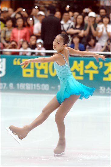  피겨스케이트의 요정 김연아 선수.