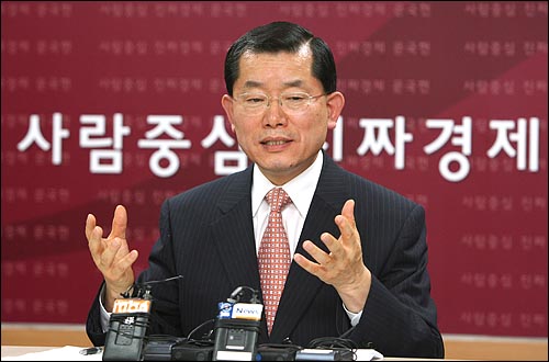 문국현 후보. (자료사진)