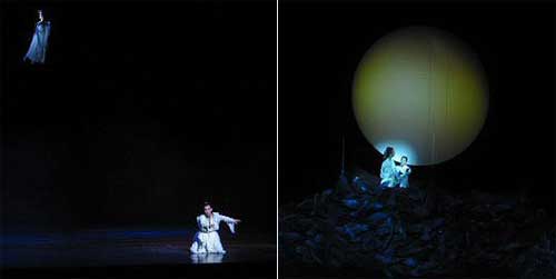 2005년 국립극장 해오름극장에 올려진 한중일 창작무용극 ‘하늘다리’ 중 한 장면
