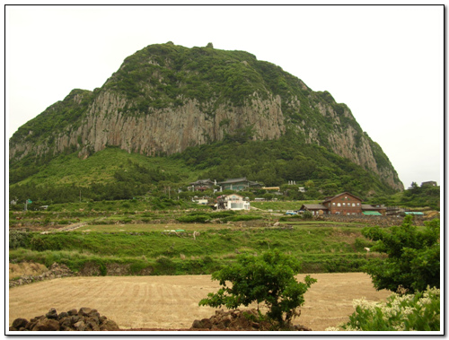 산방산 사계리의 상징은 산방산이다.