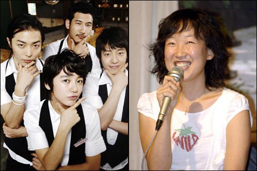 올 여름 젊은 시청자들에게 뜨거운 사랑을 받은 MBC '커피프린스 1호점'(왼쪽)과 이윤정 PD 