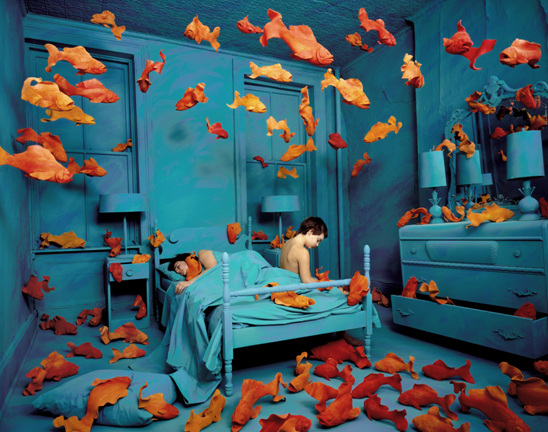 Sandy Skoglund_revenge of the goldfish_1981