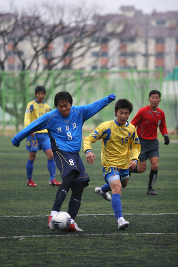 스토브리그 경기장면 2007년 축구 스토브리그 결승전