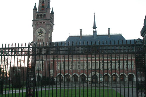 ICJ(국제사법재판소) 건물은 이곳에서 'Peace Palace(평화의 궁전)'라고 불린다.