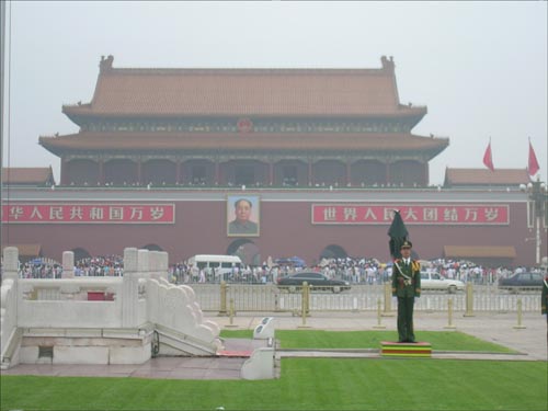 청나라의 궁궐이었던 베이징 자금성.
