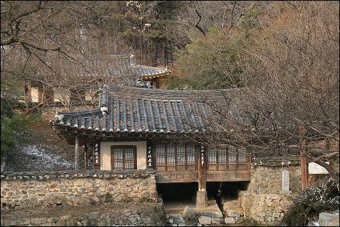  9일, 토요일에 찾아간 남간정사, 겨울의 남간정사에는 쓸쓸한 풍경이 자리잡고 있는 듯했다.