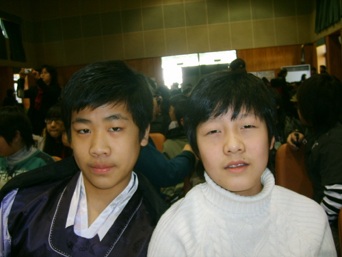 김현(왼쪽)학생와 강지호 학생