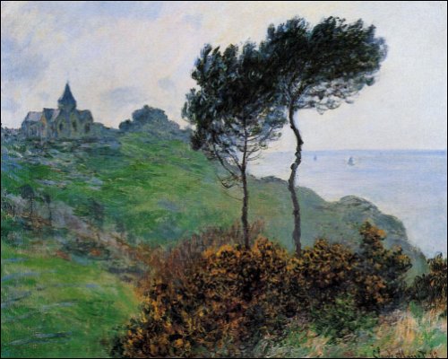 (The Church at Varengaville, Grey Weather), 1882, Speed Art Museum, United States