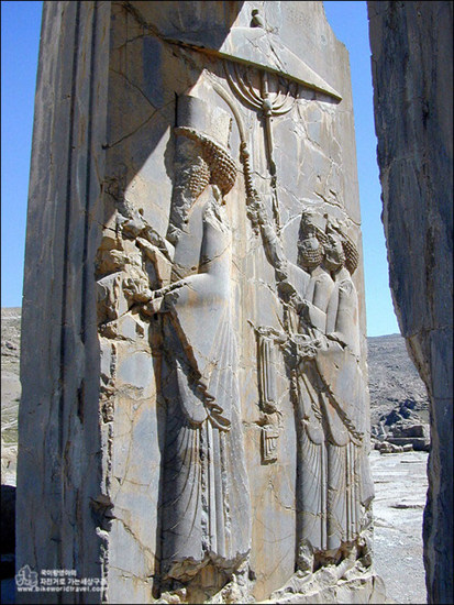 페르세폴리스 유적 풍경
