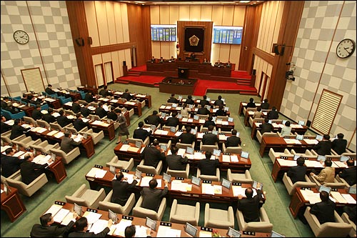 서울시의회 본회의장 