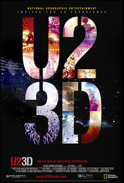 U2 3D영화 포스터