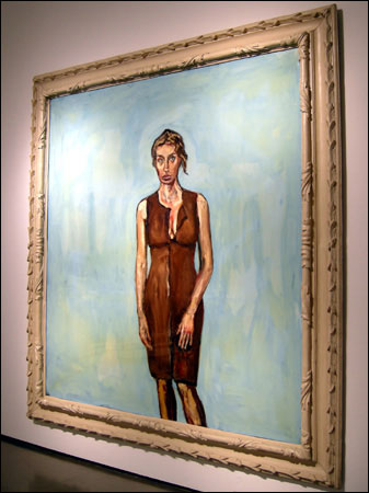 '올라츠의 초상화' 캔버스와 유화와 왁스와 합성수지 272×256cm 2004 